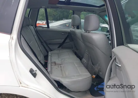 2007 BMW X3 3.0Si from USA, damaged, VIN WBXPC93437WF09134